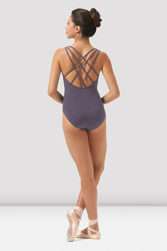 Mirella - Scoop Neck Strap Back Leotard