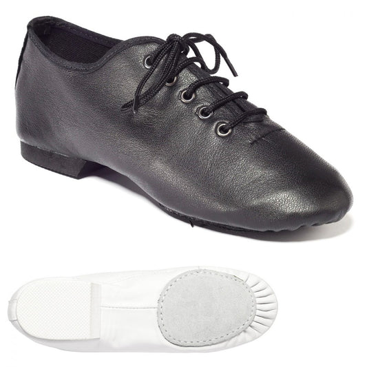 Tappers & Pointers - Lace-Up Split Sole Leather Jazz