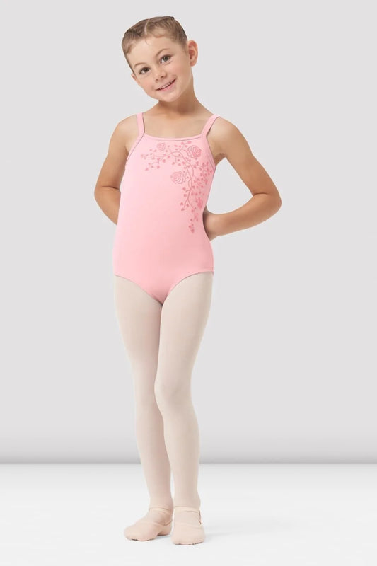 Bloch - Maia Rose Vine Mesh Back Leotard