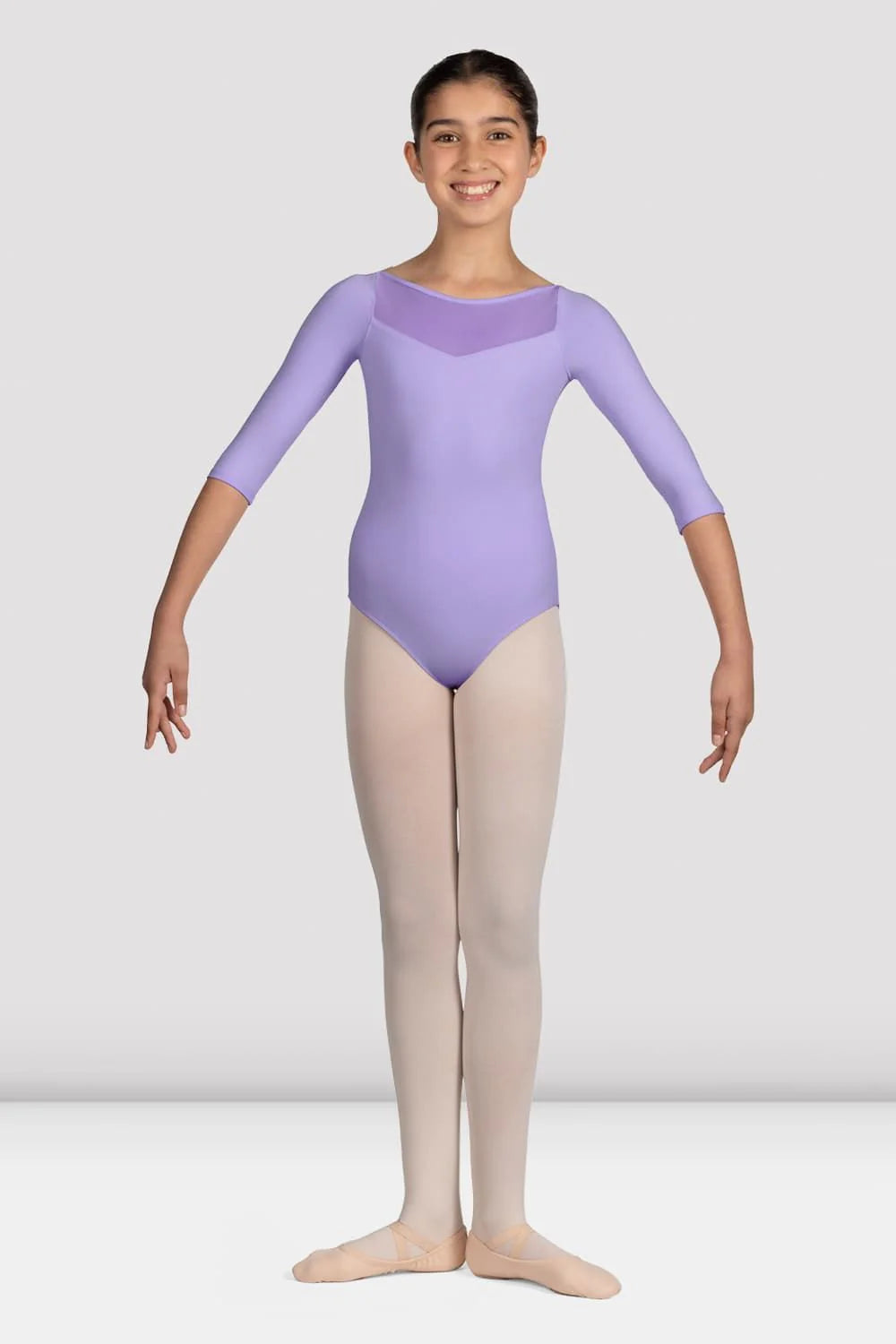 Mirella - Glow Girl ¾ Sleeve Leotard