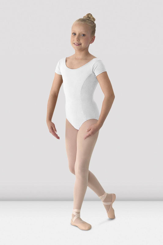 Mirella - Girls Cap Sleeve Leotard - Age 6-7